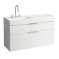 Laufen Kartell - Lavabo 1200x460 mm, avec 3 trous pour robinetterie, SaphirKeramik, avec LCC, blanc H8133324001581 Laufen Kartell - Lavabo 1200x460 mm, avec 3 trous pour robinetterie, SaphirKeramik, avec LCC, blanc H8133324001581