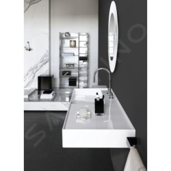 Laufen Kartell - Lavabo 1200x460 mm, avec 3 trous pour robinetterie, SaphirKeramik, blanc H8133320001581