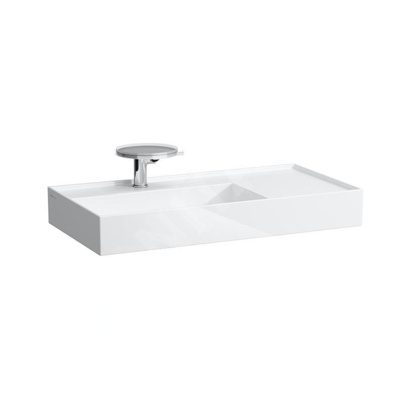 Laufen Kartell - Lavabo 900x460 mm, avec 1 trou pour robinetterie, SaphirKeramik, blanc H8103380001111 Laufen Kartell - Lavabo 900x460 mm, avec 1 trou pour robinetterie, SaphirKeramik, blanc H8103380001111