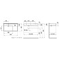 Laufen Kartell - Lavabo 900x460 mm, avec 1 trou pour robinetterie, SaphirKeramik, blanc H8103384001111 Laufen Kartell - Lavabo 900x460 mm, avec 1 trou pour robinetterie, SaphirKeramik, blanc H8103384001111