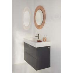Laufen Kartell - Lavabo 900x460 mm, avec 1 trou pour robinetterie, SaphirKeramik, blanc H8103384001111
