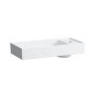 Laufen Kartell - Lavabo 750x350 mm, avec 1 trou pour robinetterie, SaphirKeramik, avec LCC, blanc H8123324001111