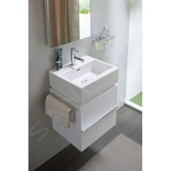 Laufen Living - Lavabo de meuble 600x460 mm, avec 1 trou de robinet, blanc H8174330001041