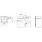 Laufen Living - Lavabo à poser 500x460 mm, avec 3 trou pour robinetterie, blanc H8174320001081 Laufen Living - Lavabo à poser 500x460 mm, avec 3 trou pour robinetterie, blanc H8174320001081