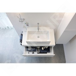 Laufen Living - Lavabo à poser 600x460 mm, avec 3 trou de robinetterie, blanc H8174330001081