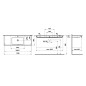 Laufen Living - Lavabo de meuble 1300x480 cm, sans trop-plein, 3 trous pour robinetterie, blanc H8164350001581 Laufen Living - Lavabo de meuble 1300x480 cm, sans trop-plein, 3 trous pour robinetterie, blanc H8164350001581