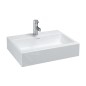 Laufen Living - Lavabo à poser 600x460 mm, sans trou pour robinetterie, blanc H8174340001091 Laufen Living - Lavabo à poser 600x460 mm, sans trou pour robinetterie, blanc H8174340001091