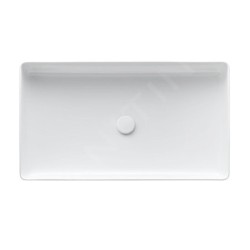 Laufen Living - Vasque, 600x340 cm, sans trop-plein, avec LCC, blanc H8114344001121