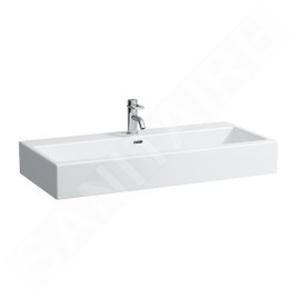 Laufen Living - Lavabo pour meuble 1000x460 mm, sans trou de robinet, blanc H8184370001091