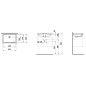 Laufen Living - Lavabo à encastrer, 545x360 mm, sans trou pour robinetterie, blanc H8124310001551 Laufen Living - Lavabo à encastrer, 545x360 mm, sans trou pour robinetterie, blanc H8124310001551