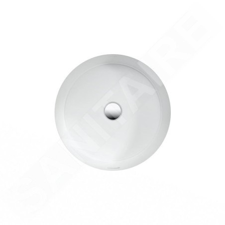 Laufen Living - Vasque à encastrer, diamètre 450 mm, blanc H8134390001091