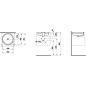 Laufen Living - Vasque à encastrer, diamètre 450 mm, blanc H8134390001091 Laufen Living - Vasque à encastrer, diamètre 450 mm, blanc H8134390001091