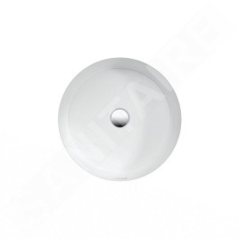 Laufen Living - Vasque à encastrer, diamètre 450 mm, blanc H8134380001551