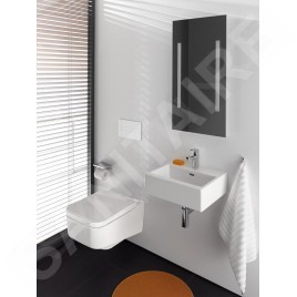 Laufen Living - Lave-mains 450x380 mm, sans trou pour robinetterie, blanc H8154320001091