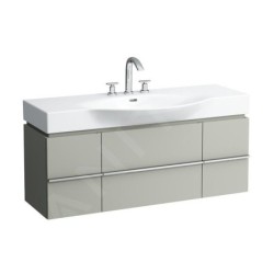 Laufen Palace - Lavabo à poser 1200x510 mm, 3 trous pour robinetterie, blanc H8117040001081