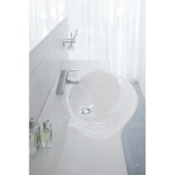 Laufen Palace - Lavabo à poser 1200x510 mm, 3 trous pour robinetterie, blanc H8117040001081