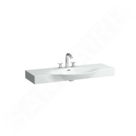 Laufen Palace - Lavabo à poser 1200x510 mm, 1 trou pour robinetterie, blanc H8117040001041