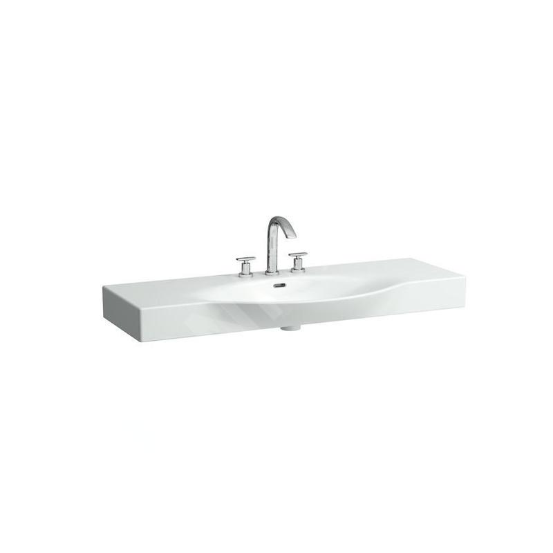 Laufen Palace - Lavabo à poser 1200x510 mm, 1 trou pour robinetterie, blanc H8117040001041 Laufen Palace - Lavabo à poser 1200x510 mm, 1 trou pour robinetterie, blanc H8117040001041