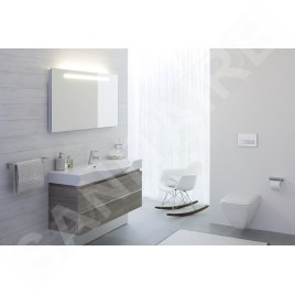 Laufen Palace - Lavabo à poser 1200x510 mm, 1 trou pour robinetterie, blanc H8117040001041
