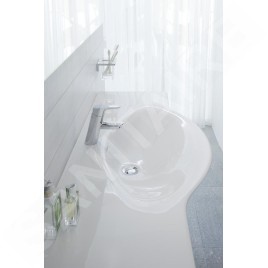 Laufen Palace - Lavabo à poser 1200x510 mm, 1 trou pour robinetterie, blanc H8117040001041