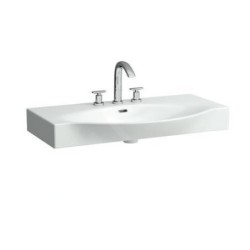 Laufen Palace - Lavabo à poser 900x510 mm, 3 trous pour robinetterie, blanc H8117020001081