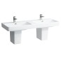 Laufen Pro S - Cache-siphon, 200x285 mm, blanc H8199630000001
