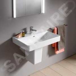 Laufen Pro S - Cache-siphon pour lave-mains, 162x234 mm, blanc H8199640000001