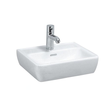 Laufen Pro - Lave-mains, 450x340 mm, sans trou pour mitigeur, avec LCC, blanc H8119514001091