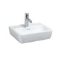 Laufen Pro - Lave-mains, 450x340 mm, sans trou pour mitigeur, avec LCC, blanc H8119514001091
