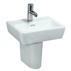 Laufen Pro - Lave-mains, 450x340 mm, sans trou pour mitigeur, avec LCC, blanc H8119514001091