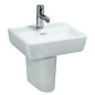 Laufen Pro - Lave-mains, 450x340 mm, sans trou pour mitigeur, avec LCC, blanc H8119514001091