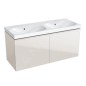 Geberit Acanto - Double lavabo, 1200x482 mm, 2 trous, avec trop-plein, blanc 500.627.01.2 Geberit Acanto - Double lavabo, 1200x482 mm, 2 trous, avec trop-plein, blanc 500.627.01.2
