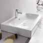 Geberit iCon - Lavabo 600x485 mm, avec 1 trou, avec trop-plein, avec KeraTect, blanc 124560600 Geberit iCon - Lavabo 600x485 mm, avec 1 trou, avec trop-plein, avec KeraTect, blanc 124560600