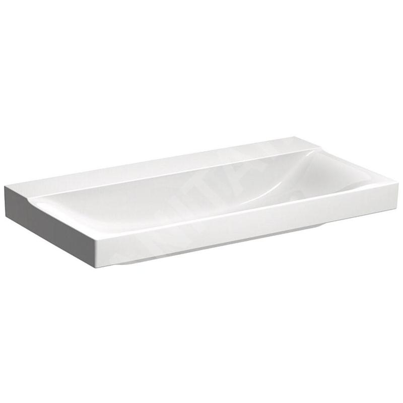Geberit Xeno 2 - Lavabo 900x422 mm, sans trou, sans trop-plein, avec KeraTect, blanc 500.532.01.1 Geberit Xeno 2 - Lavabo 900x422 mm, sans trou, sans trop-plein, avec KeraTect, blanc 500.532.01.1