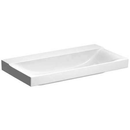 Geberit Xeno 2 - Lavabo 900x422 mm, sans trou, sans trop-plein, avec KeraTect, blanc 500.532.01.1