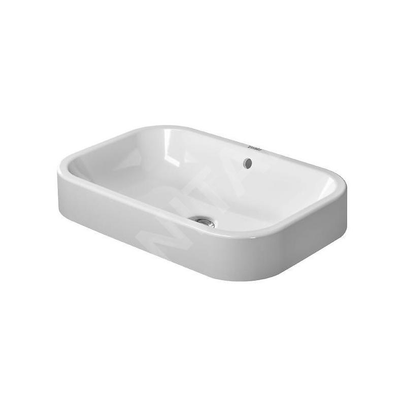 Duravit Happy D.2 - Vasque à poser, 600x400 mm, sans trou pour robinetterie, avec WonderGliss, blanc alpin 23146000001 Duravit Happy D.2 - Vasque à poser, 600x400 mm, sans trou pour robinetterie, avec WonderGliss, blanc alpin 23146000001