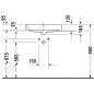 Duravit Happy D.2 - Vasque à poser, 600x400 mm, sans trou pour robinetterie, blanc alpin 2314600000 Duravit Happy D.2 - Vasque à poser, 600x400 mm, sans trou pour robinetterie, blanc alpin 2314600000