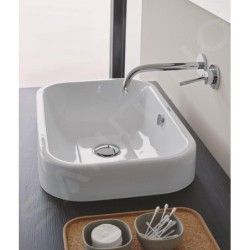 Duravit Happy D.2 - Vasque à poser, 600x400 mm, sans trou pour robinetterie, blanc alpin 2314600000