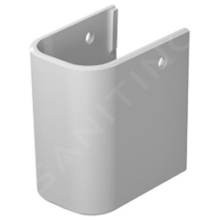 Duravit Happy D.2 - Cache-siphon, blanc - cache-siphon 0858320000