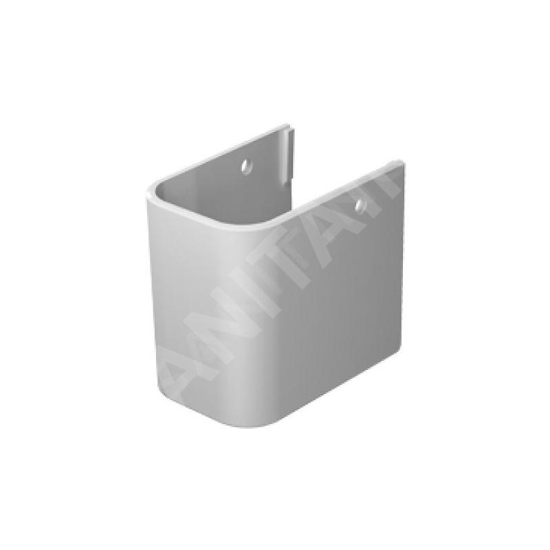 Duravit Happy D.2 - Cache-siphon, blanc - cache-siphon, avec WonderGliss 08582800001
