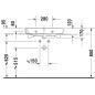 Duravit Happy D.2 - Meuble-lavabo 650x505 mm, avec un trou pour robinetterie, avec WonderGliss, blanc alpin 23186500271