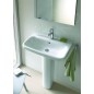 Duravit Happy D.2 - Meuble-lavabo 1000x505 mm, avec un trou pour robinetterie, blanc alpin 2318100000