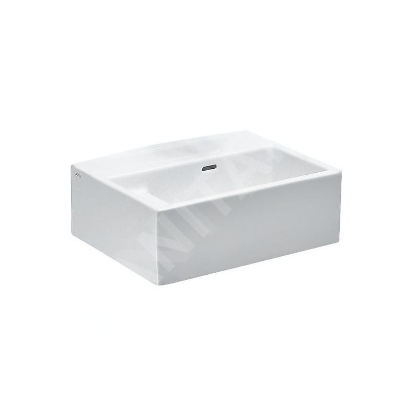 Laufen College - Lavabo 600x455 mm, avec trop-plein, trou pour robinetterie, avec LCC, blanc H8576004001041 Laufen College - Lavabo 600x455 mm, avec trop-plein, trou pour robinetterie, avec LCC, blanc H8576004001041