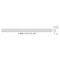 Alcadrain Grilles - Caillebotis pour pavés 950 mm TILE-950