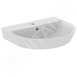 Ideal Standard Connect Air - Lavabo Arc, 550x460 mm, avec Ideal Plus, blanc E0698MA