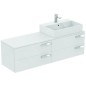 Ideal Standard Strada - Lavabo 600x420x145 mm, avec déversoir, ouverture pour mitigeur, avec Ideal Plus, blanc K0778MA Ideal Standard Strada - Lavabo 600x420x145 mm, avec déversoir, ouverture pour mitigeur, avec Ideal Plus, blanc K0778MA
