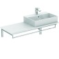Ideal Standard Strada - Lavabo 600x420x145 mm, avec déversoir, ouverture pour mitigeur, avec Ideal Plus, blanc K0778MA Ideal Standard Strada - Lavabo 600x420x145 mm, avec déversoir, ouverture pour mitigeur, avec Ideal Plus, blanc K0778MA