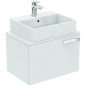 Ideal Standard Strada - Lavabo 500x420x145 mm avec déversoir, ouverture pour mitigeur, Ideal Plus compris, blanc K0777MA
