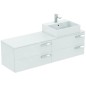 Ideal Standard Strada - Lavabo 500x420x145 mm avec déversoir, ouverture pour mitigeur, Ideal Plus compris, blanc K0777MA