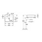 Villeroy & Boch Memento 2.0 - Vasque, 500x420 mm, sans trop-plein, un trou pour robinetterie, CeramicPlus, blanc alpin 4A0751R1